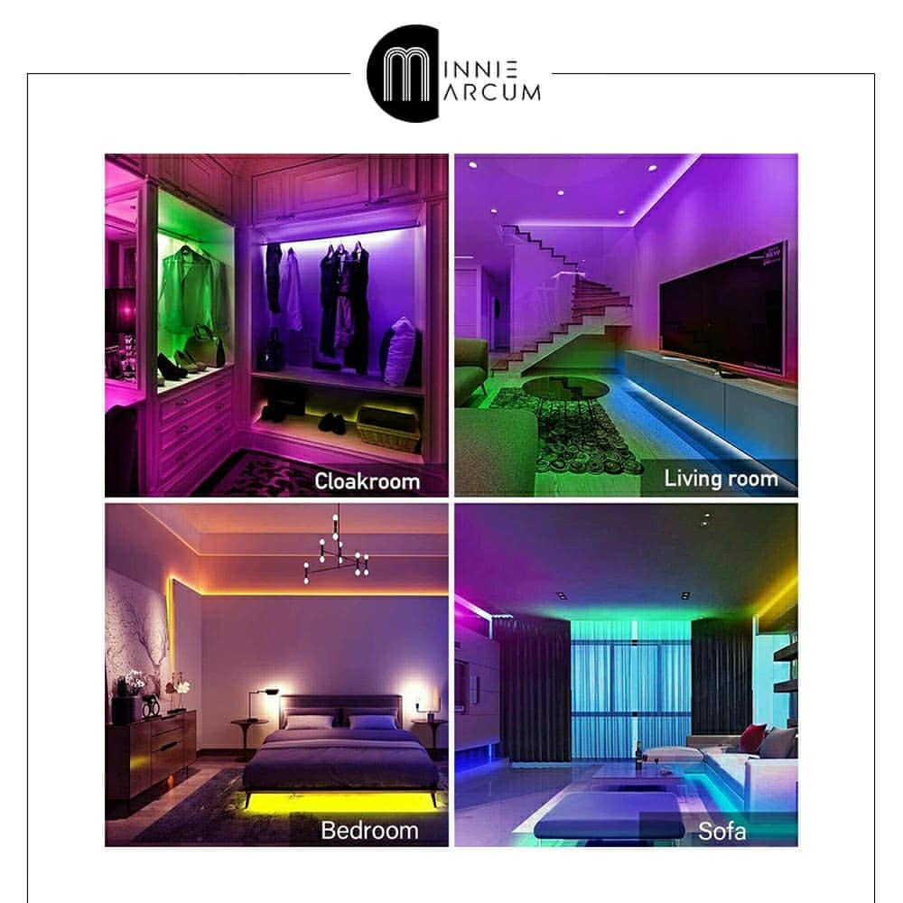 5M RGB LED STRIP LIGHT Remote Control Color Changing Complete Kit
