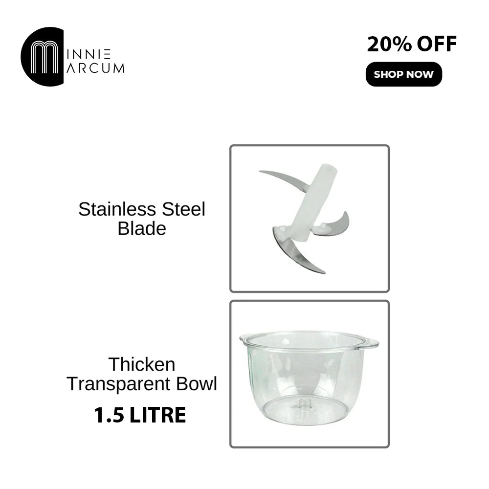 Multifunction HAND FOOD CHOPPER 20% OFF SHOPNOW