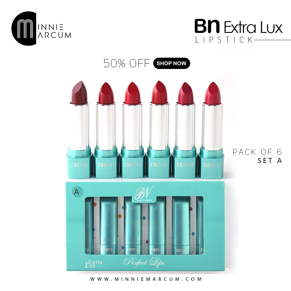 BN Extra Lux L I P S T I C K PACK OF 6