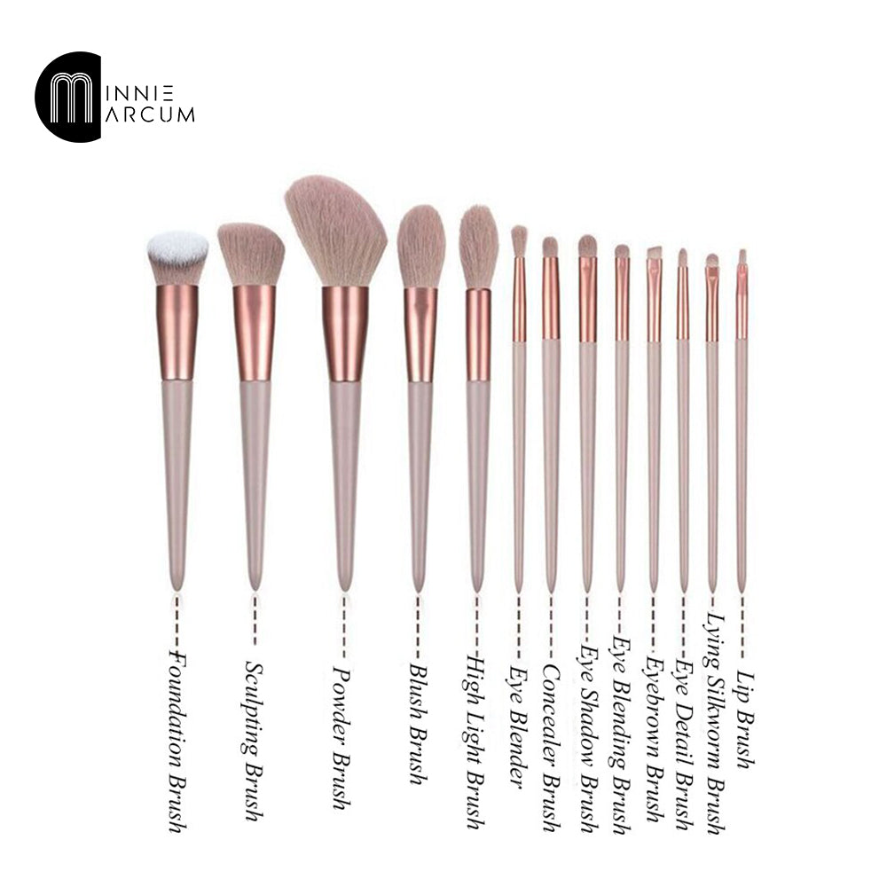 De Profesión 13 Pcs Makeup Brushes