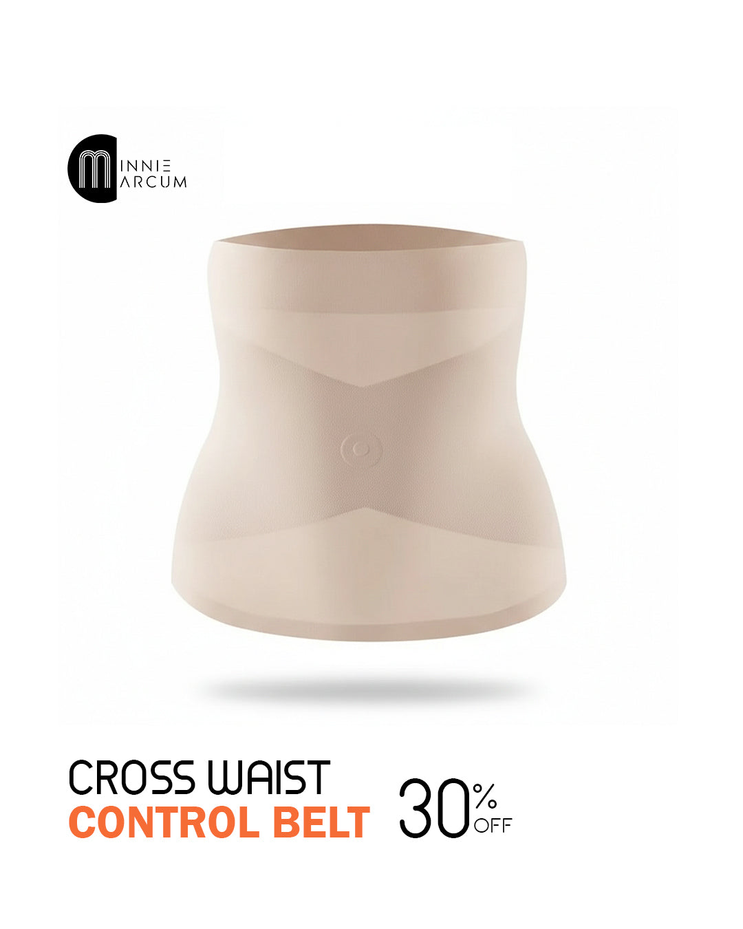 Cross Waist Control Belt