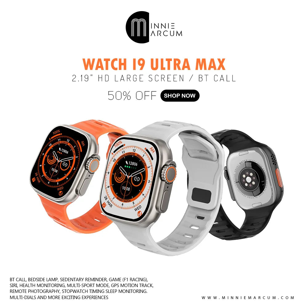 WATCH I9 ULTRA MAX 2.19″ HD LARGE SCREEN/ BT CALL