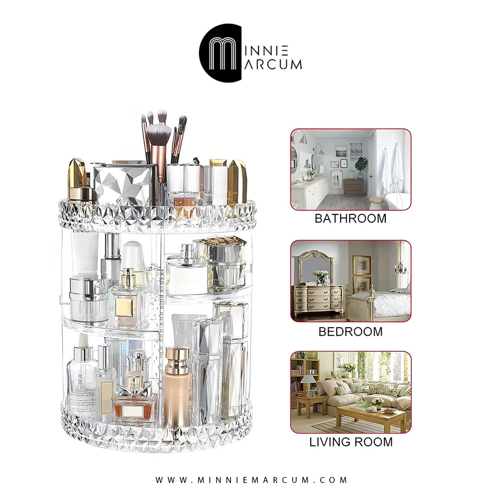 360° MAKEUP ORGANIZER