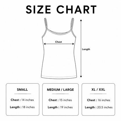 PACK OF 3 CAMISOLE TOPS IN SOFT COTTON JERSEY WITH NARROW SHOULDER STRAPS