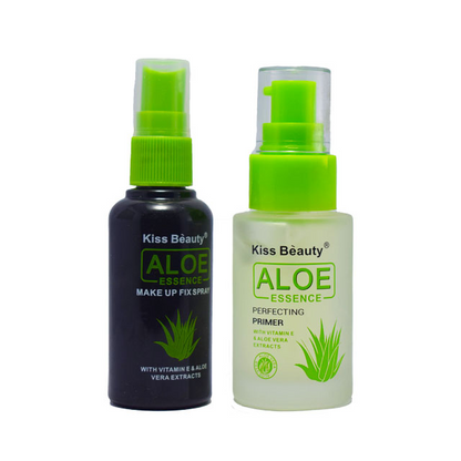 Kiss Beauty Aloe Essence Perfecting Primer And Makeup Fix Spray 2 In 1