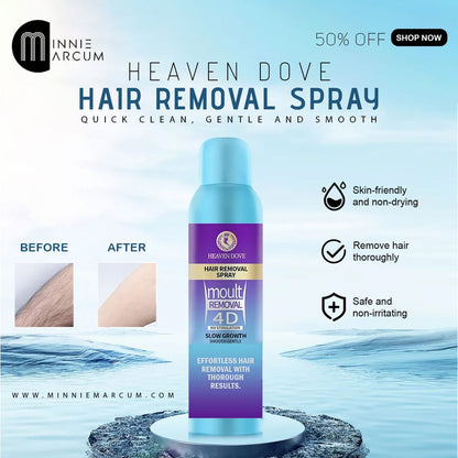 Heaven Dove Hair Removal Spray Moult Removal 4D Slow Growth Men&Women