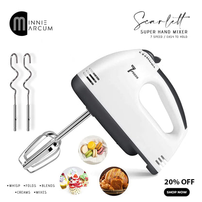 Super Hand Electric Mixer 20% OFF