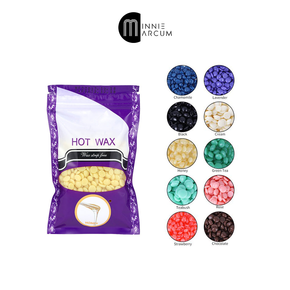 Hard Beans Wax Hot Wax 100 Grams Pack (Premium Brand Bean wax)