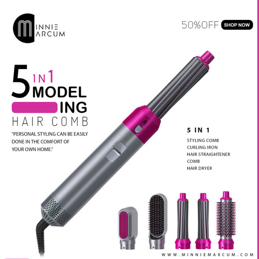 5 IN 1 HAIR MODELING HAIR COMB