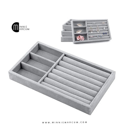 Velvet Jewelry TraY Organizer