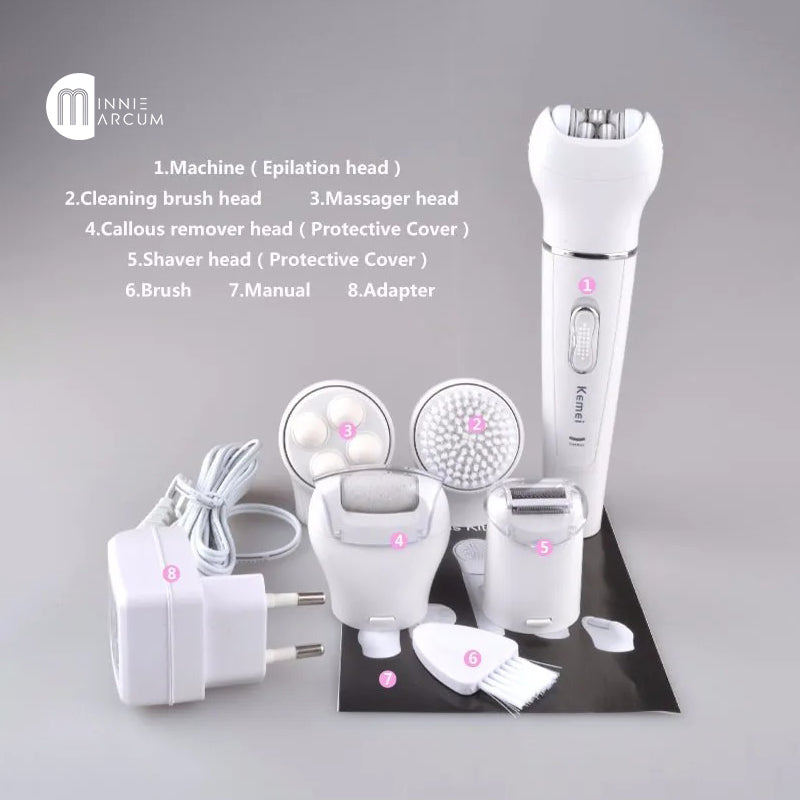 KM-2199 Kemei 5-in-1 Beauty Kit