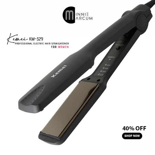 KEMEI KM-329 Professional Electric Hair Straightener