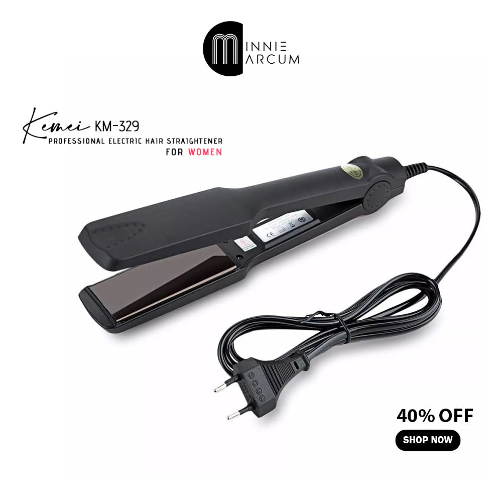 KEMEI KM-329 Professional Electric Hair Straightener