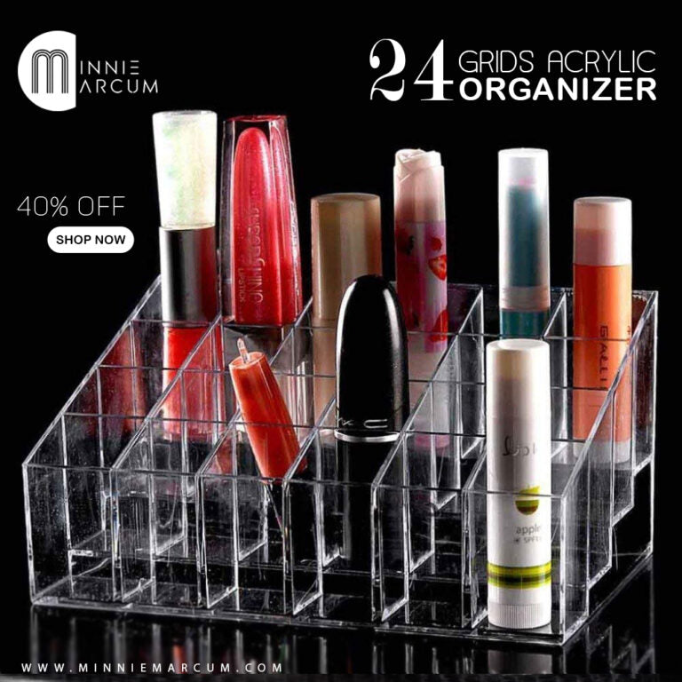 24 GRIDS ACRYLIC ORGANIZER