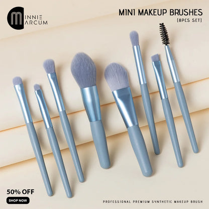 Mini makeup brushes (8pcs set)