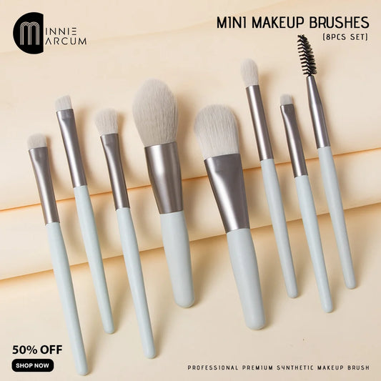 Mini makeup brushes (8pcs set)