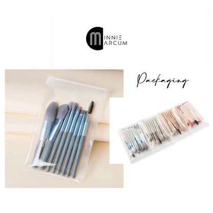 Mini makeup brushes (8pcs set)