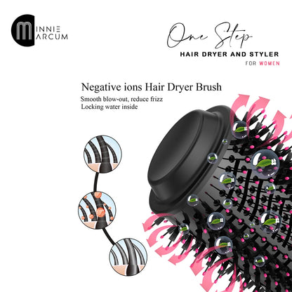 One Step HAIR DRYER AND STYLER FOR WOMEN  with 6 months warranty