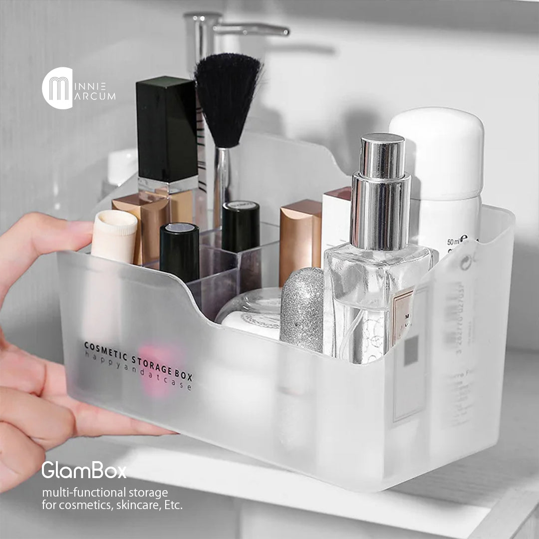 GlamBox multi-functional storage for cosmetics, skincare