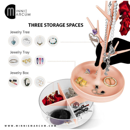 TREE BRANCHES  JEWELRY ORGANIZER 360° ROTATING 50% OFF