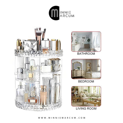 360° MAKEUP ORGANIZER