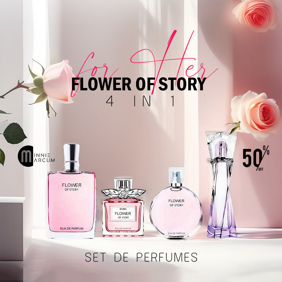 Flower Of Story 4 in 1 Set De Perfumes