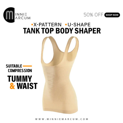 Tank Top Body Shaper ( X-PATTERN U-SHAPER )