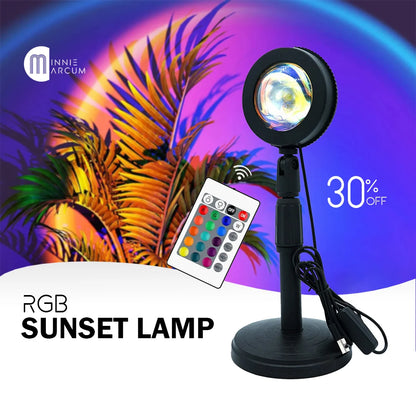 ATMOSPHERE SUNSET LAMP PROJECTOR