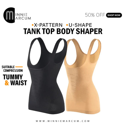 Tank Top Body Shaper ( X-PATTERN U-SHAPER )