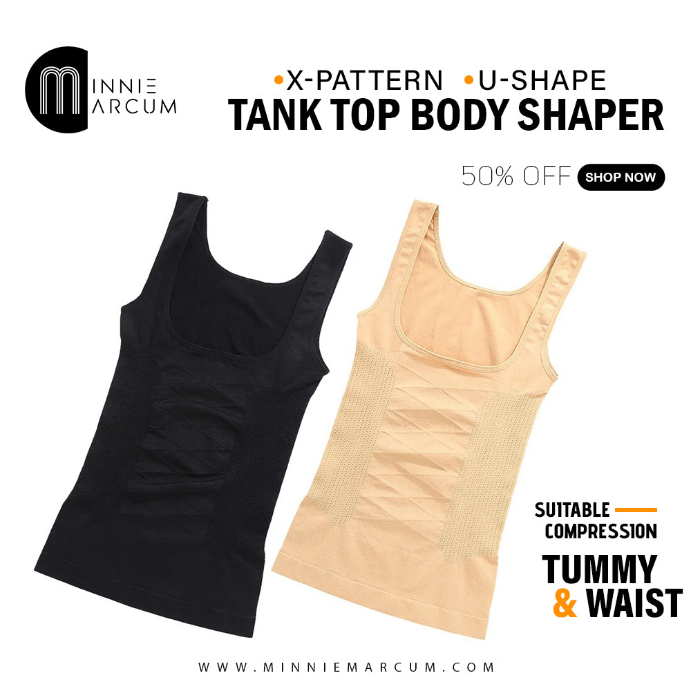 Tank Top Body Shaper ( X-PATTERN U-SHAPER )