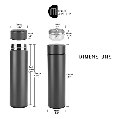 SMART DIGITAL THERMOS BOTTLE Keeps Cold and Heat