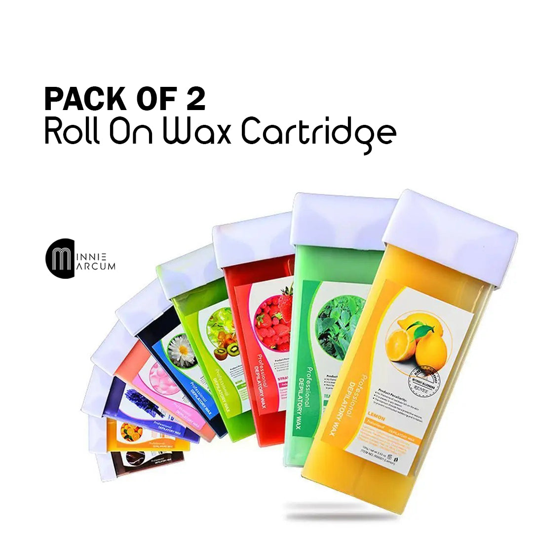 PACK OF 2 Roll On Wax Cartridge