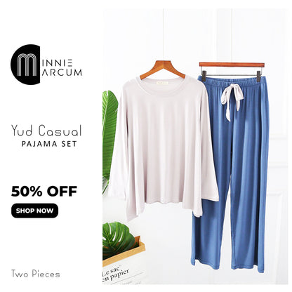 YUD CASUAL PAJAMA SET Two pieces ( 50% OFF S H O P N O W )