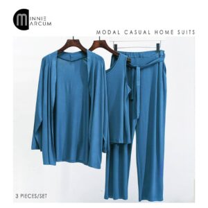 Modal Three piece Casual Home suit