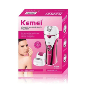 Kemei Professional Epilator For Women (3 in 1)