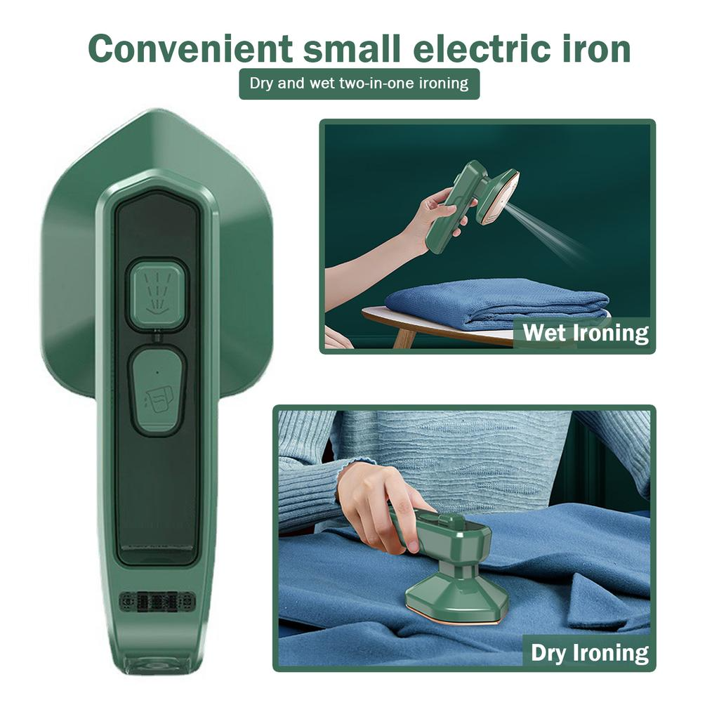 Professional Micro Steam Iron Portable Handheld Garment Steamer – MINNIE  MARCUM
