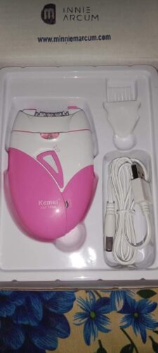 KEMEI KM-189A HAIR REMOVAL EPILATOR FOR WOMEN photo review