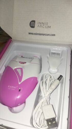 KEMEI KM-189A HAIR REMOVAL EPILATOR FOR WOMEN photo review