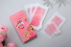 Waxing Strips with Rose Extract ( 20 BODY WAX STRIPS )