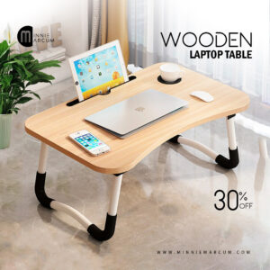 Wooden Laptop Table ( 30% off  )