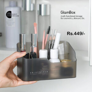 GlamBox multi-functional storage for cosmetics, skincare, Etc.