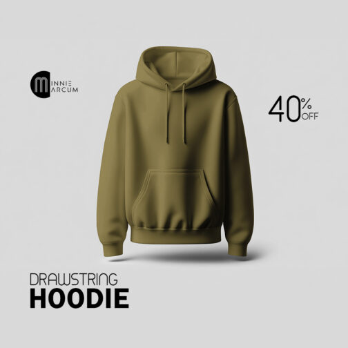 Drawstring Hoodie - Image 2