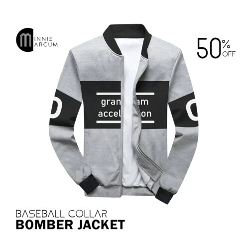 Baseball Collar Bomber Jackets - Image 2