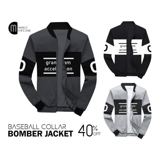 Baseball Collar Bomber Jackets